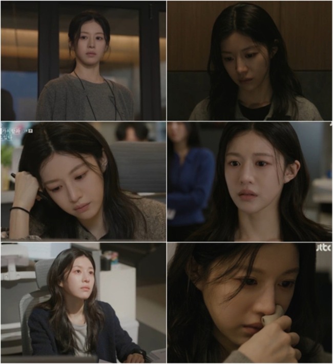 모자무싸 2회 고윤정·구교환, ‘도끼’ PD의 서늘한 일갈…반전 인간미 포착